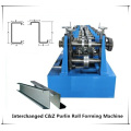 Máquina de la correa de la CZ de la estructura de equipos de acero